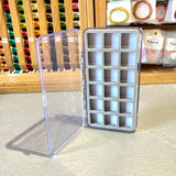 Boîte aimantée rangement hameçons 18 cases