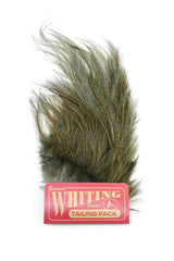 LANCETTES Euro Nymph Pardo foncé Whiting