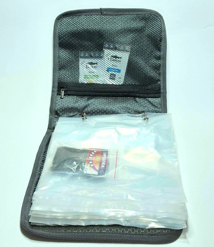 Classeur de rangement volet ZIP montage mouche