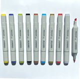 Feutres Markers Finecolour (10 couleurs au choix)