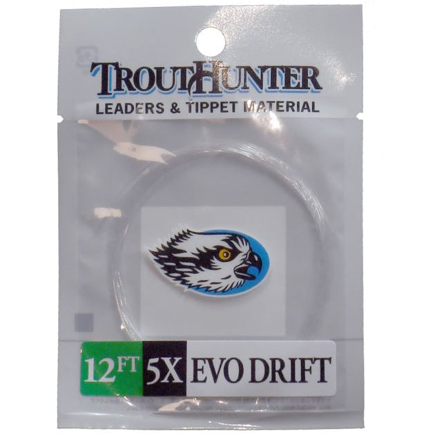 Bas de ligne TroutHunter EVODRIFT 9ft (2.74m) et 12ft (3,60m)