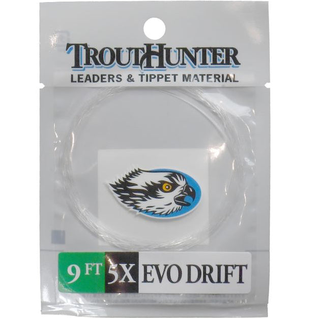 Bas de ligne TroutHunter EVODRIFT 9ft (2.74m) et 12ft (3,60m)