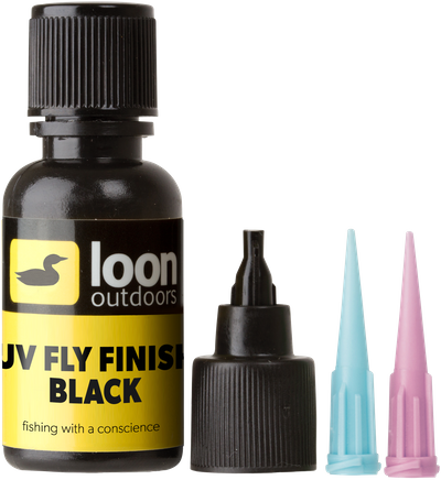 UV Clear fly finish NOIR petit Loon