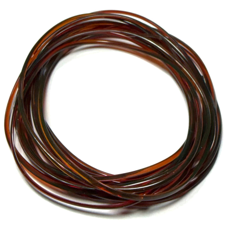 Body glass half round (demi lune)