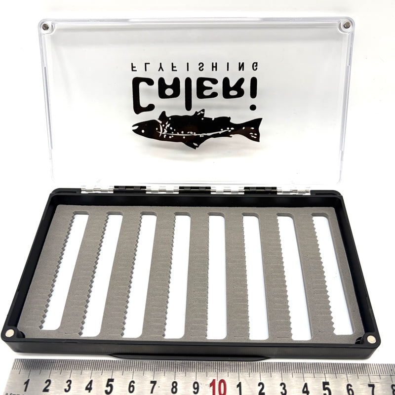 Boites à mouche fermetures aimantées (fentes ou encoches, grandes ou petites)