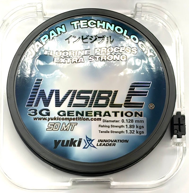 Fil nylon YUKI Invisible 3G Génération 50m