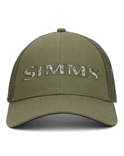 Casquette Simms Single Haul Trucker slate